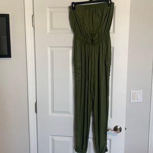 Versona Strapless Jumpsuit.